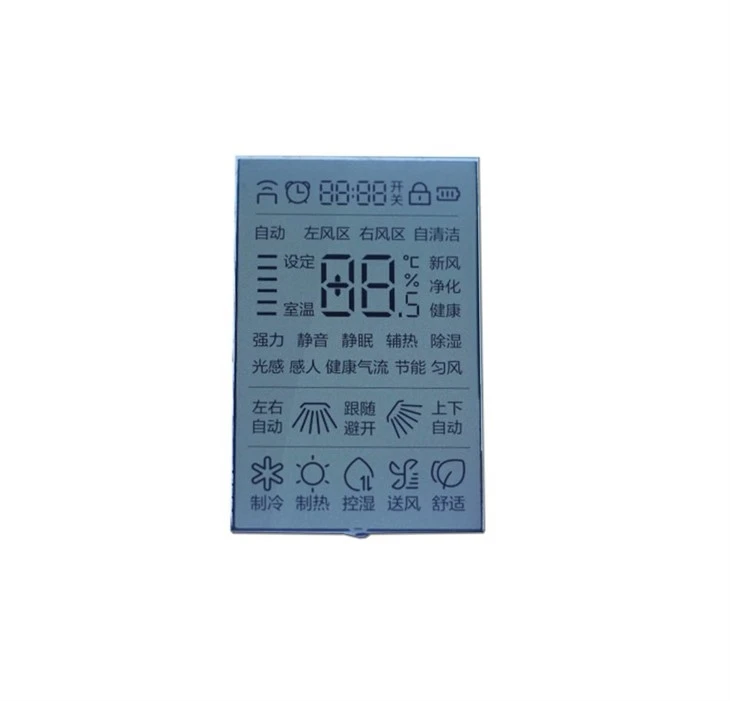wholesale monochrome TN LCD display for air condition remote control